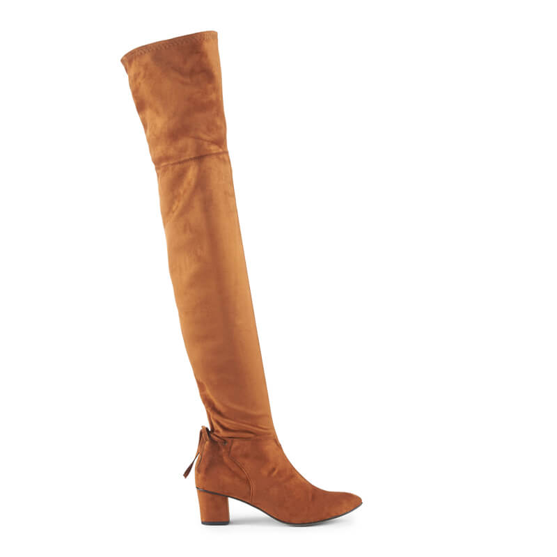 Janis stretch thigh high boots
