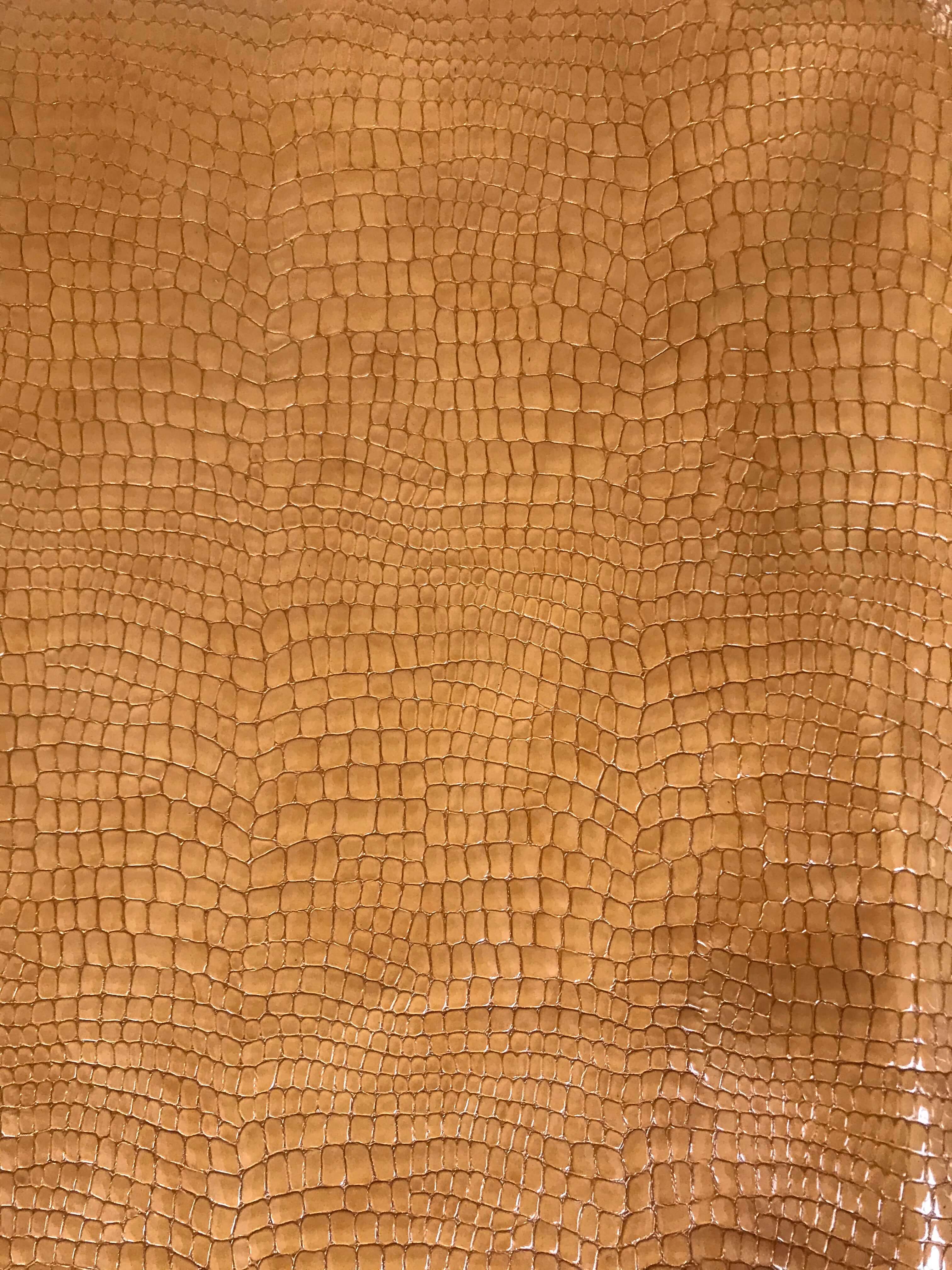 Beya pointed toe flat mule with tassels - orange